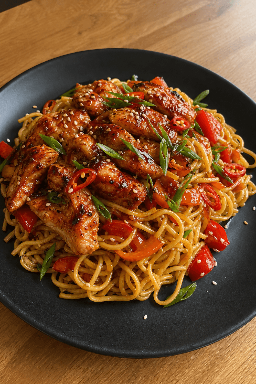 Sweet Chilli Chicken Noodles